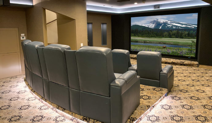  well-designed home theater setup