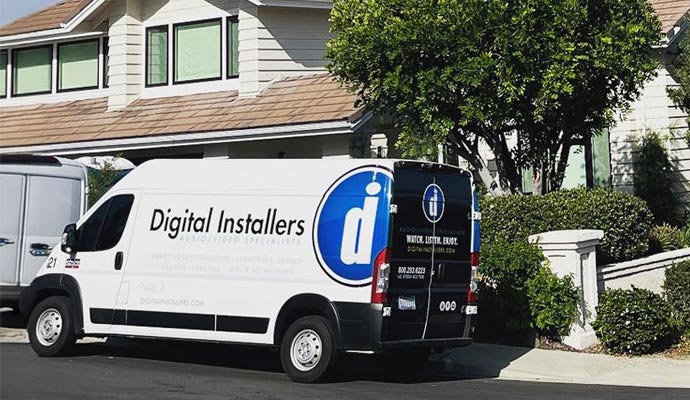 Digital Installers service van