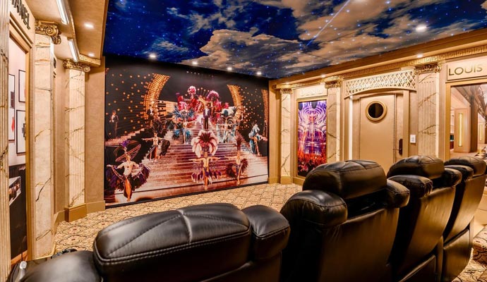 Home theater installation service