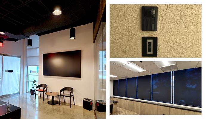 Smart lighting solutions, doorbells, and window coverings for a modern and connected home