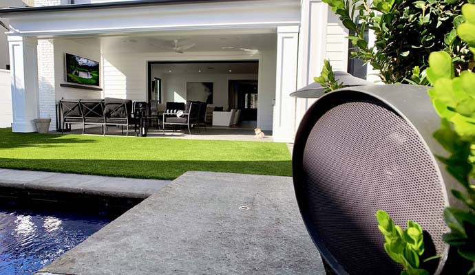 Outdoor Audio Installation in Los Angeles