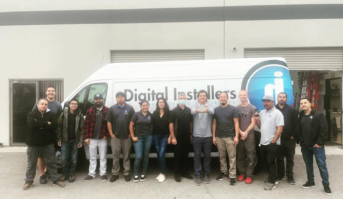 Digital Installers team