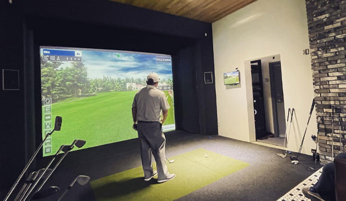 Golf Simulator Room Design