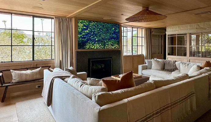 Residential Custom TV Design & Installation Services | Irvine